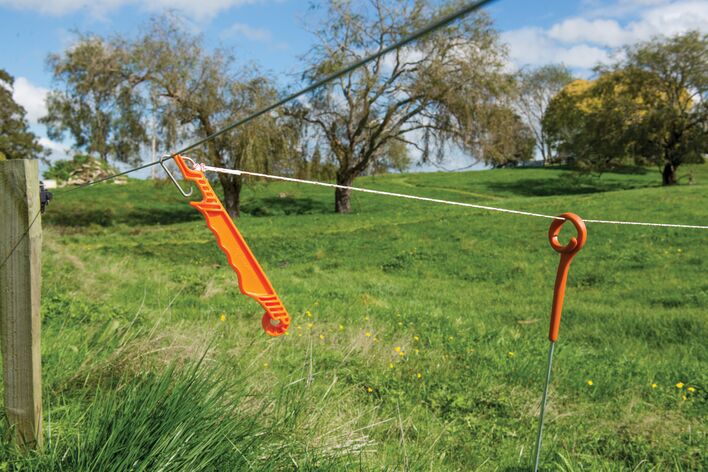 Insulated Portable Handle with ring top post 